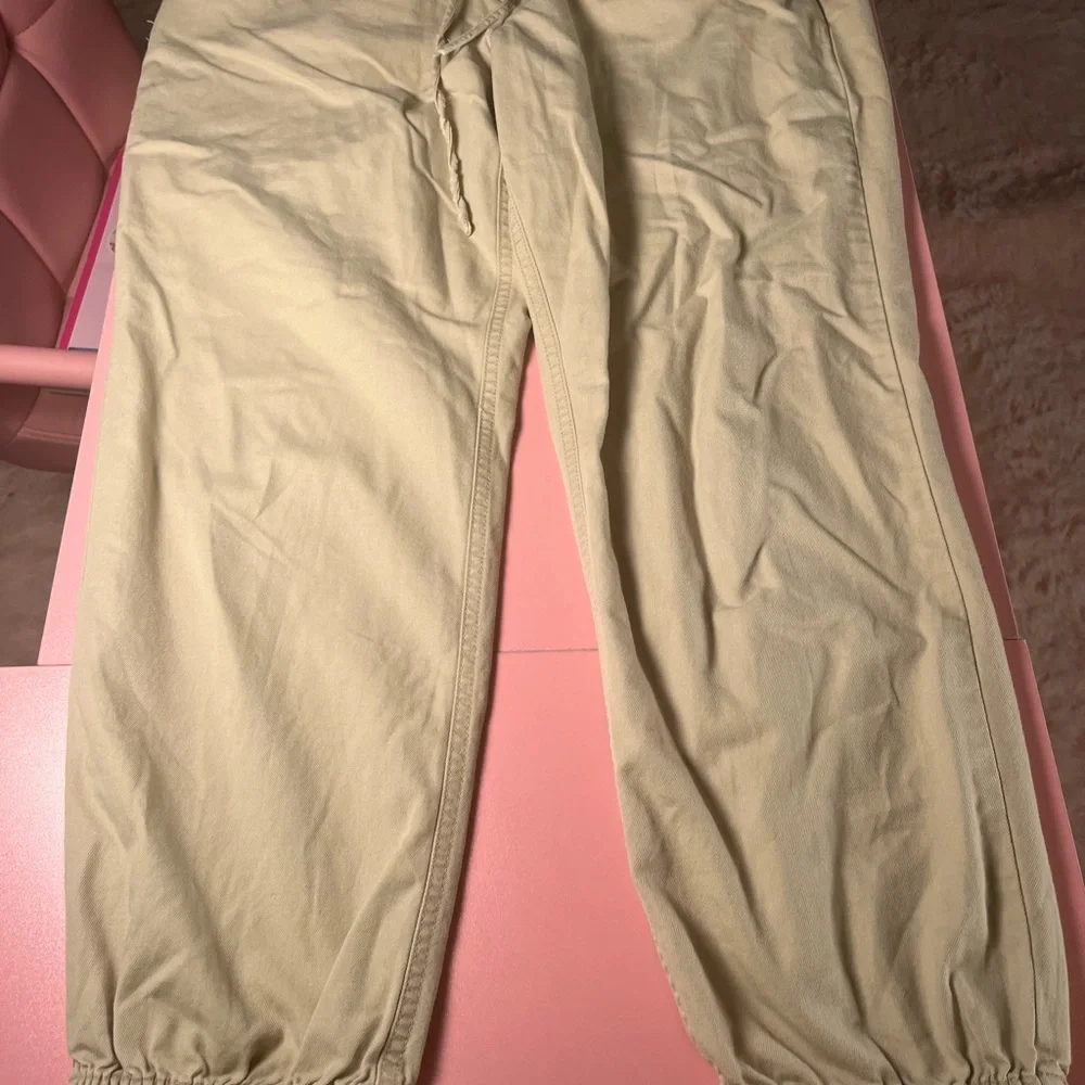J. Crew cotton blend drawstring joggers size‎ 8